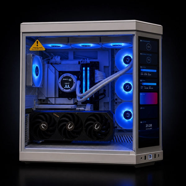 Aurora Prime With Hyte Y70 White PC Build