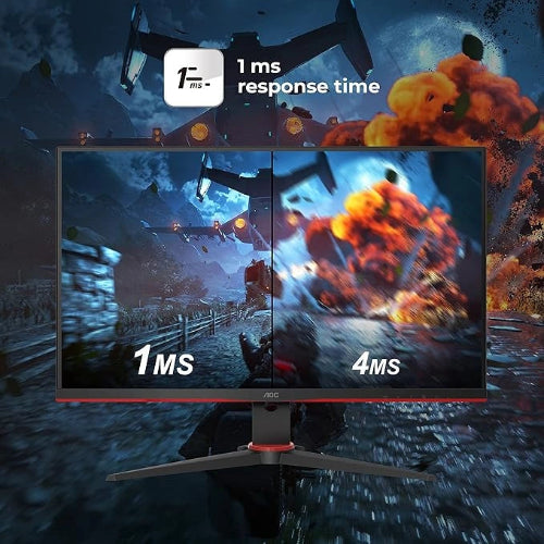 AOC 24G2E5 24” Gaming Monitor FHD IPS Smooth Display - Microcenter India.