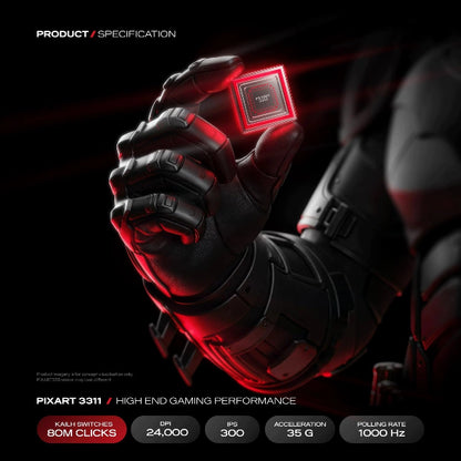 Cybeart Artemis Gaming Mouse Batman Black Edition - Microcenter India.