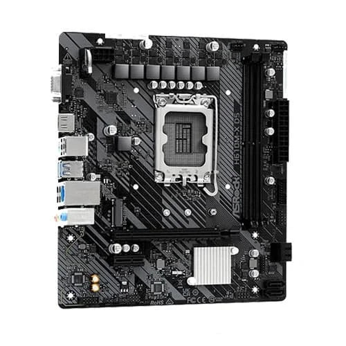ASRock H610M-X D5 M-ATX  Motherboard  Microcenter India