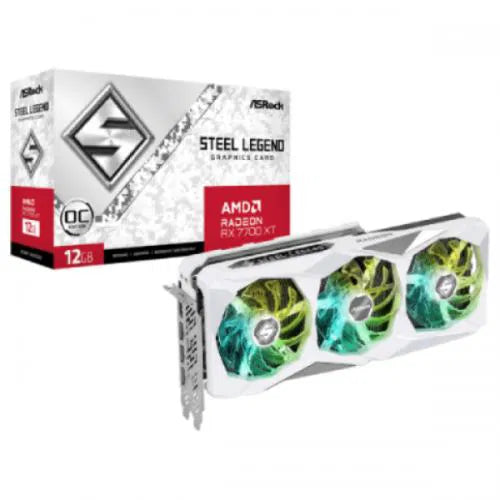 ASRock Radeon RX 7700 XT Steel,12GB OC Graphics Card