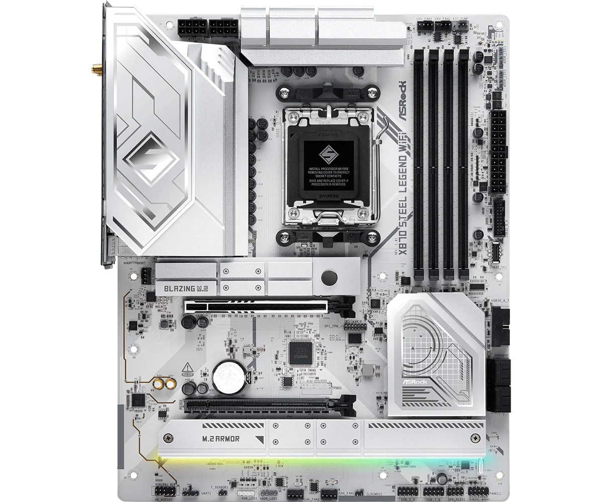 ASRock X870 Steel Legend WiFi Motherboard  Microcenter India