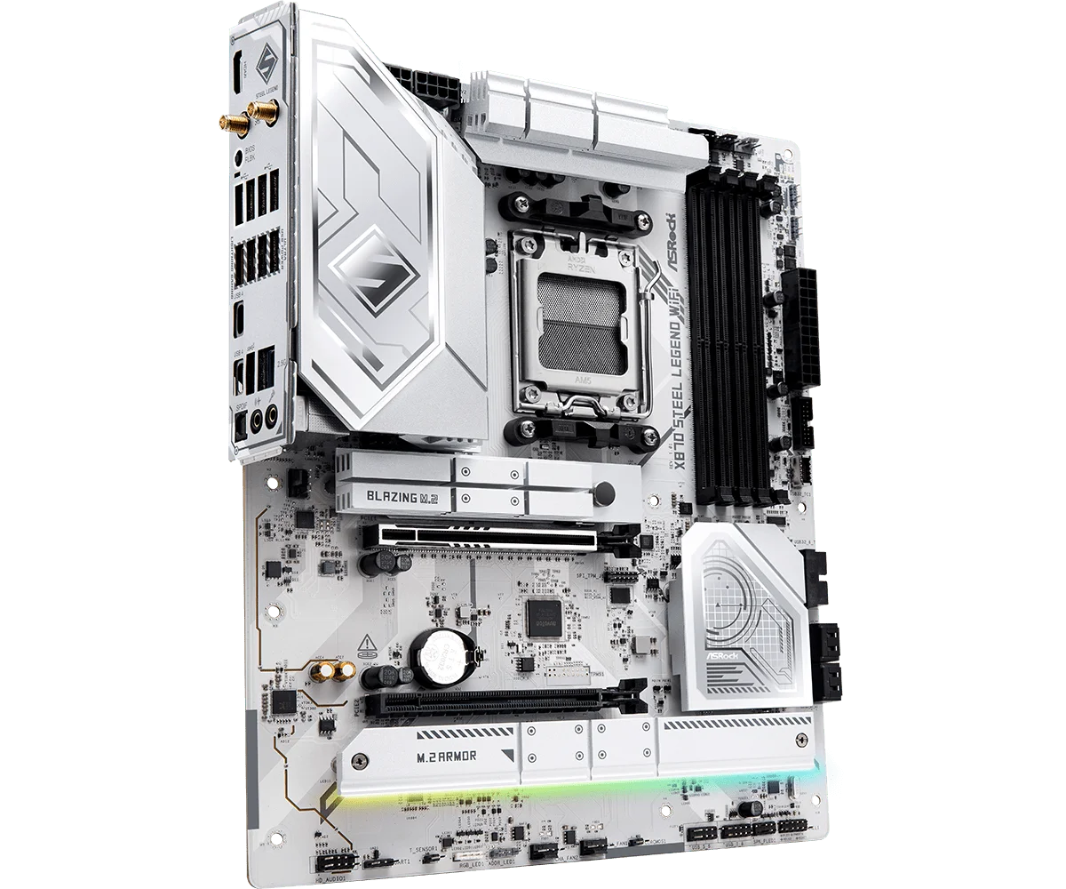 ASRock X870 Steel Legend WiFi Motherboard  Microcenter India