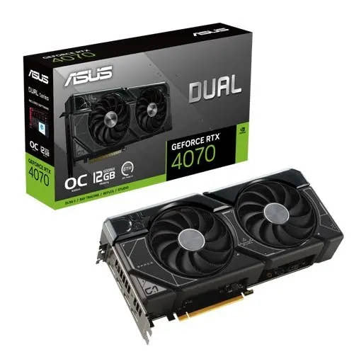 ASUS Dual GeForce RTX 4070 OC Edition 12GB GDDR6X Graphic Card 