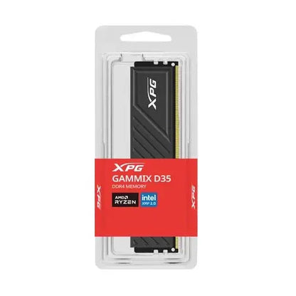 ADATA XPG D35 Gammix 8GB 3200MHz DDR4 Memory Black  Microcenter India