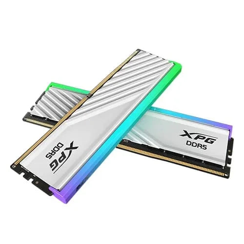 Adata XPG Lancer Blade RGB White 32GB (16GBx2) 6000MHz CL36 DDR5 RAM  Microcenter India
