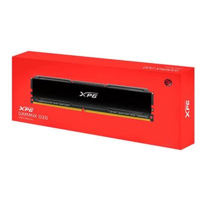Adata XPG Gammix D20 8GB 8GBx1 DDR4 3200MHz Desktop RAM Black  Microcenter India