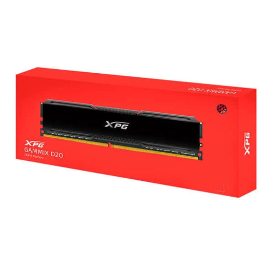 Adata XPG Gammix D20 8GB 8GBx1 DDR4 3200MHz Desktop RAM Black  Microcenter India