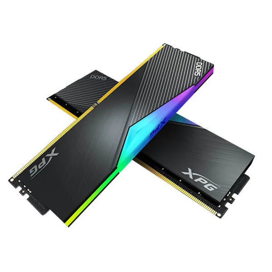 Adata XPG LANCER RGB 32GB (16GBx2) DDR5 5200MHz RAM Black  Microcenter India