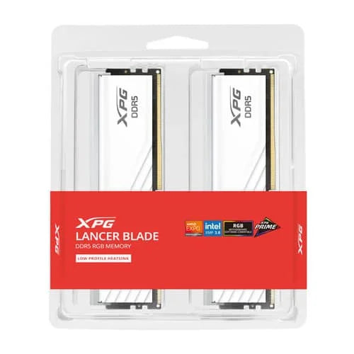 Adata XPG Lancer Blade RGB 64GB 32GBx2 6000MHz CL30 DDR5 RAM  Microcenter India