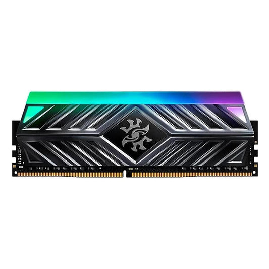 Adata XPG Spectrix D41 RGB Series 16GB 16GBx1 DDR4 3200MHz Desktop Ram Grey  Microcenter India