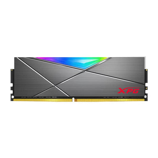 Adata XPG Spectrix D50 16GB (16GBx1) DDR4 3200MHz RGB RAM Tungsten Grey  Microcenter India