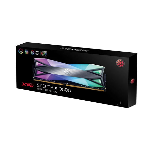 Adata XPG Spectrix D60G 16GB (16GBx1) DDR4 3600MHz RGB Desktop RAM 