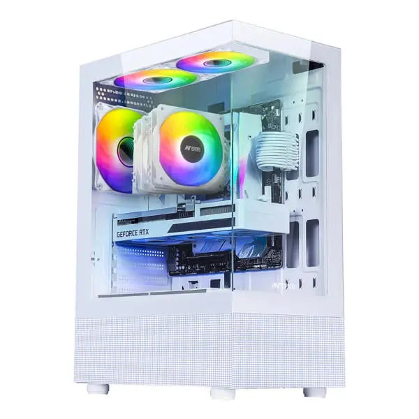 Ant Esports Crystal X2 ARGB (ATX) Mid Tower Cabinet  Microcenter India