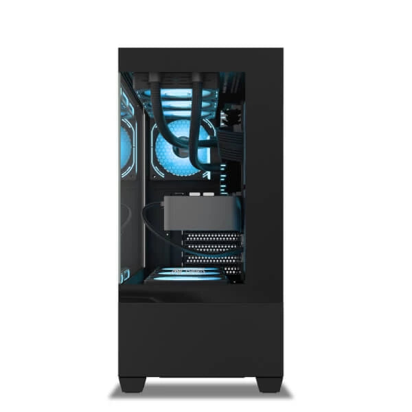 Ant Esports Crystal Z3 ARGB ATX Mid Tower Cabinet Black  Microcenter India