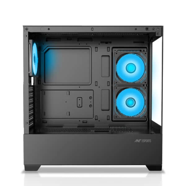 Ant Esports Crystal Z3 ARGB ATX Mid Tower Cabinet Black  Microcenter India