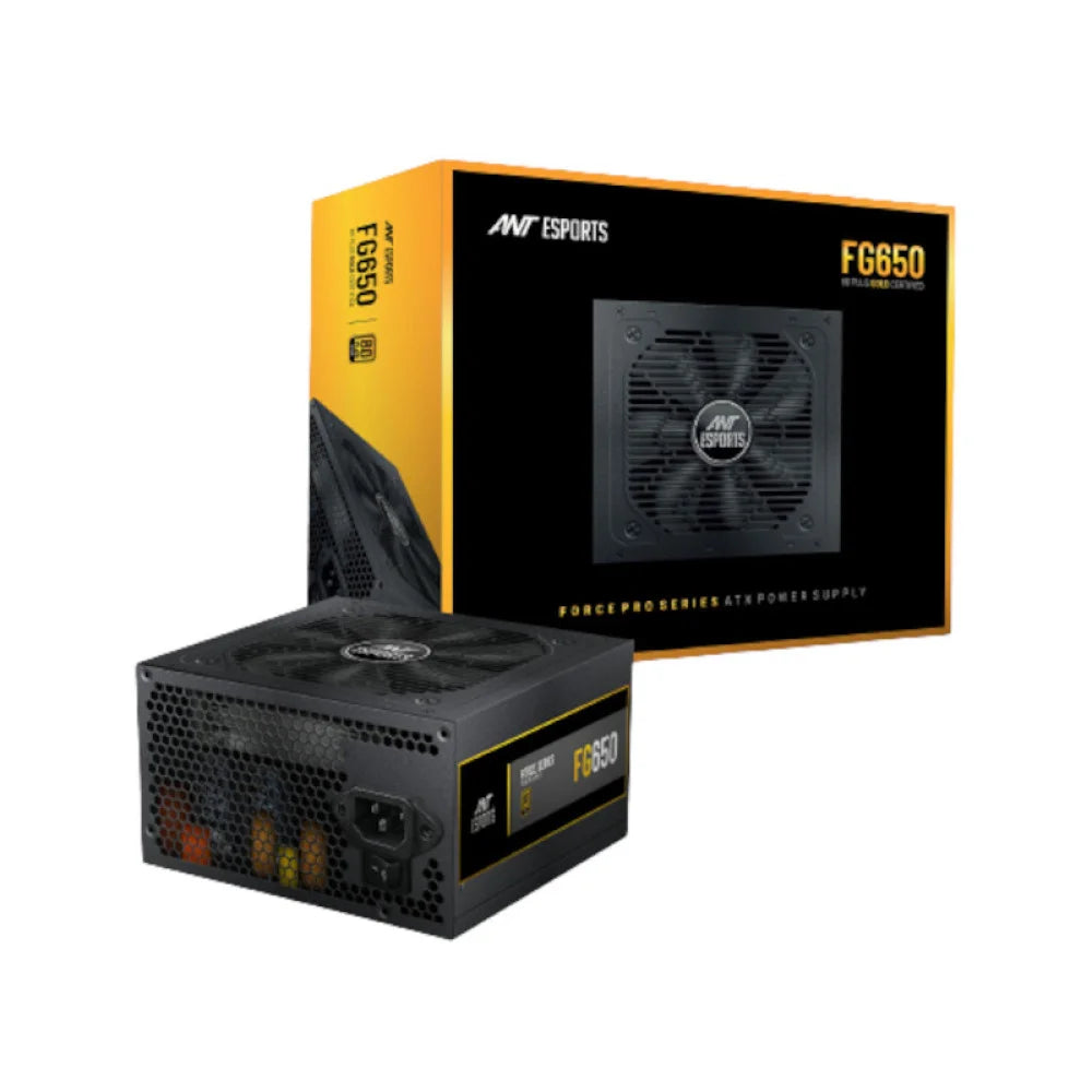 Ant Esports FG650 80 Plus Gold Power Supply  Microcenter India
