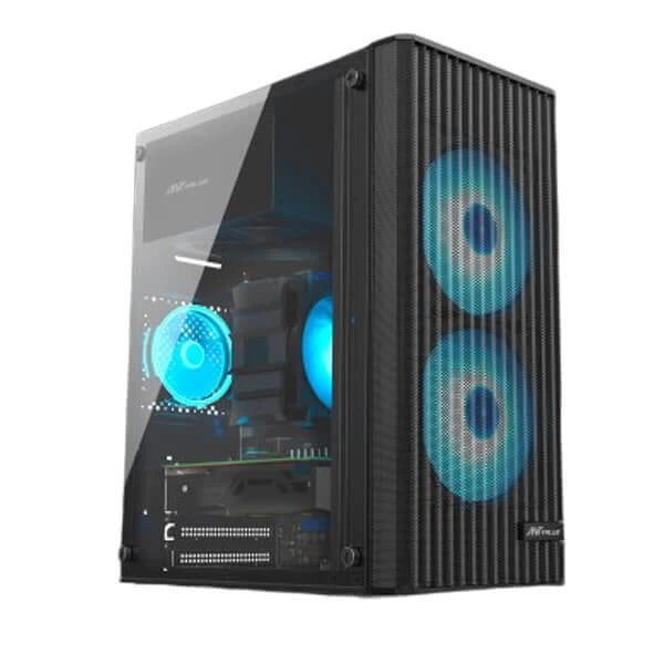 Ant Value VM10 (M-ATX) Mid Tower Cabinet Black  Microcenter India
