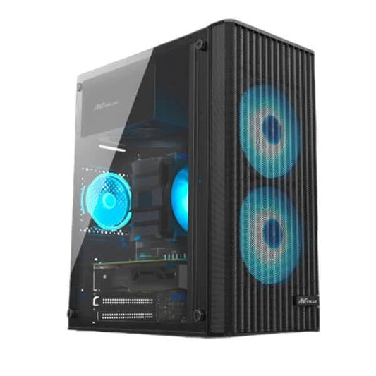 Ant Value VM10 (M-ATX) Mid Tower Cabinet Black  Microcenter India