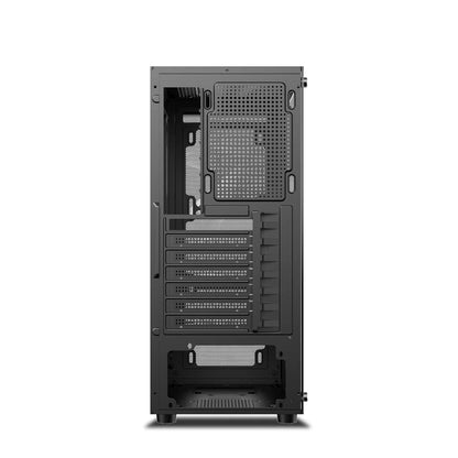 Ant Value VM41 ATX Mid-Tower Gaming Cabinet - Black  Microcenter India