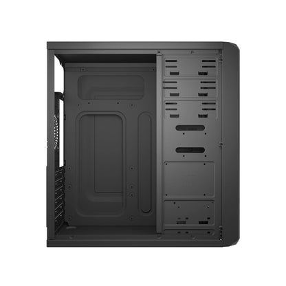 Ant Value X1 ATX Cabinet Black  Microcenter India