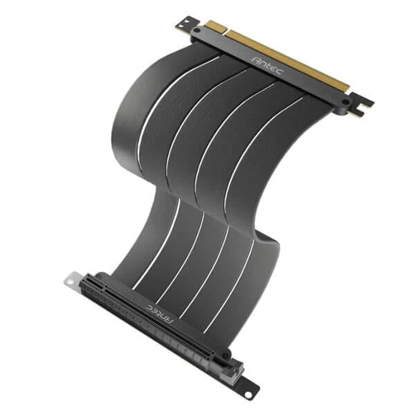 Antec AT-RCVB-BK200-PCIE4 200mm Riser Cable Black  Microcenter India