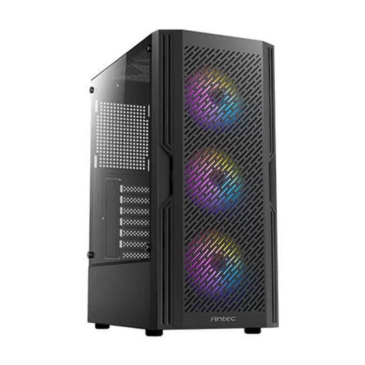Antec AX20 Elite RGB (ATX) Mid Tower Cabinet Black  Microcenter India