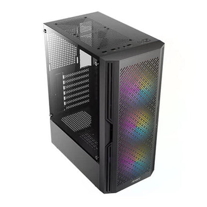 Antec AX20 Elite RGB (ATX) Mid Tower Cabinet Black  Microcenter India