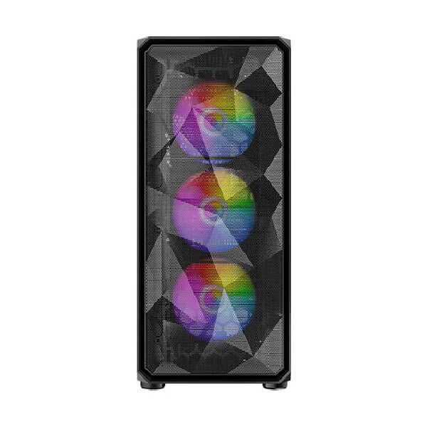 Antec AX83 RGB (E-ATX) Mid Tower Cabinet Black  Microcenter India
