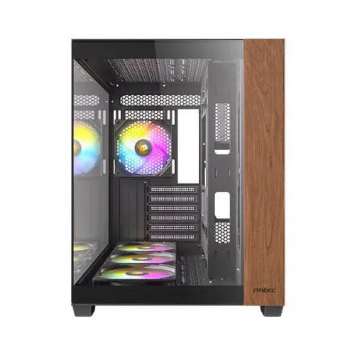Antec CX800 Wood ARGB ATX Mid Tower Case Black  Microcenter India