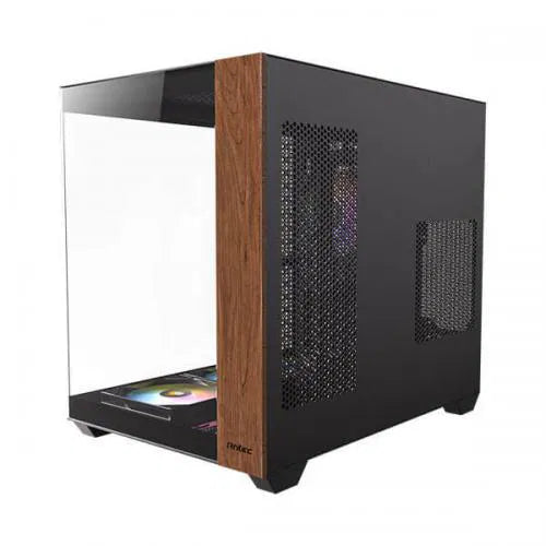 Antec CX800 Wood ARGB ATX Mid Tower Case Black  Microcenter India