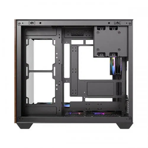 Antec CX800 Wood ARGB ATX Mid Tower Case Black  Microcenter India