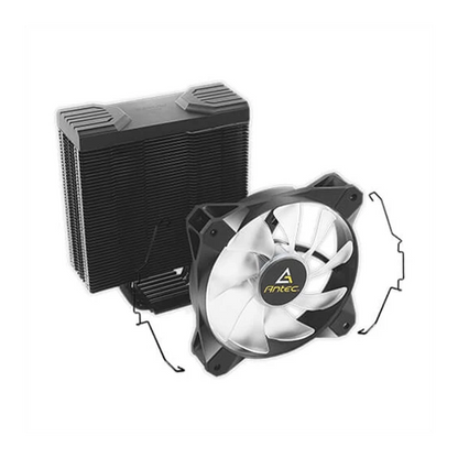 Antec FrigusAir 400 ARGB 120mm CPU Air Cooler Black  Microcenter India