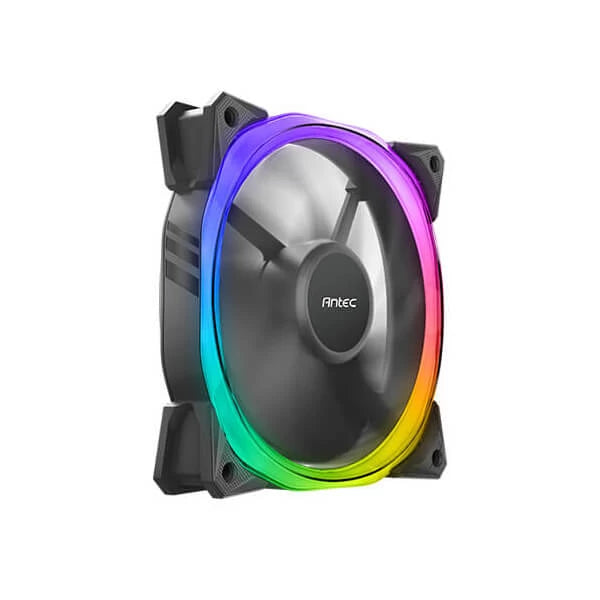 Antec Fusion 120 ARGB Black 120mm Cabinet Fan Single Pack  Microcenter India