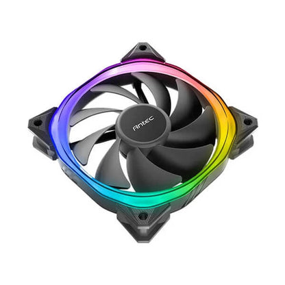 Antec Fusion 120 ARGB Black 120mm Cabinet Fan Single Pack  Microcenter India