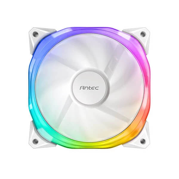 Antec Fusion 120 ARGB White 120mm Cabinet Fan Single Pack  Microcenter India