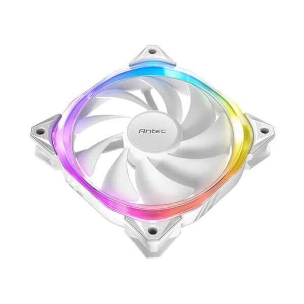 Antec Fusion 120 ARGB White 120mm Cabinet Fan Single Pack  Microcenter India
