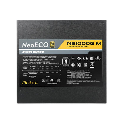Antec NE1000G M ATX 3.0 1000 Watt 80 Plus Gold SMPS  Microcenter India