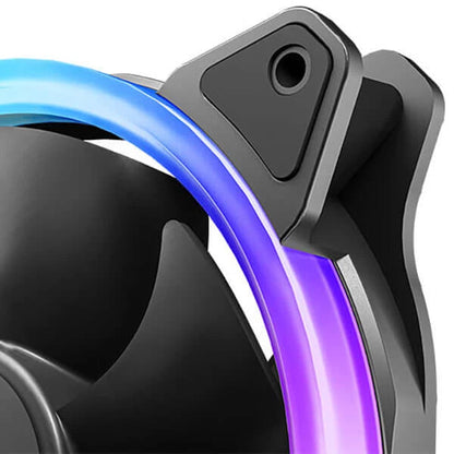 Antec Neon 120mm PWM Triple Case Fan ARGB With Controller  Microcenter India