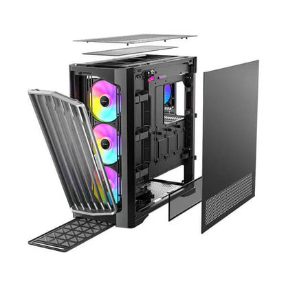 Antec Performance 1 FT ARGB (E-ATX) Full Tower Cabinet Black  Microcenter India