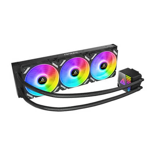 Antec Symphony 360 ARGB 360mm CPU Liquid Cooler Black  Microcenter India