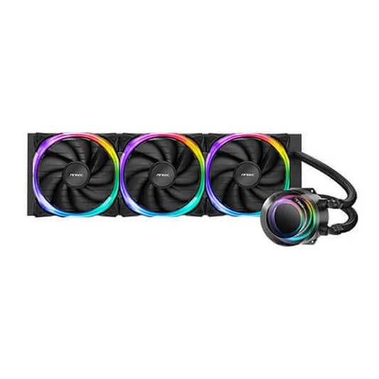 Antec Vortex 360 ARGB 360mm CPU Liquid Cooler Black  Microcenter India