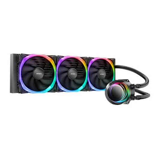Antec Vortex 360 ARGB 360mm CPU Liquid Cooler Black  Microcenter India