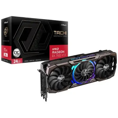 Asrock AMD Radeon RX 7900 XTX Taichi 24GB OC Graphics Card  Microcenter India
