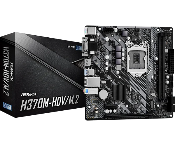 Asrock H370M HDV M.2 Motherboard  Microcenter India