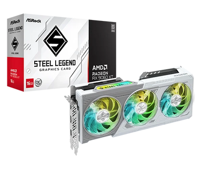 Asrock RX 9060 XT Steel Legend 16GB OC Graphics Card  Microcenter India