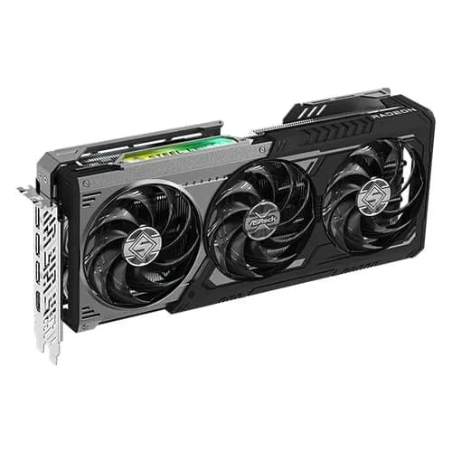 Asrock RX 9070 XT Steel Legend Dark 16GB GDDR6 Graphics Card  Microcenter India