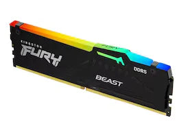 Kingston FURY Beast RGB 16GB DDR5 6000MT/s Memory Black  Microcenter India