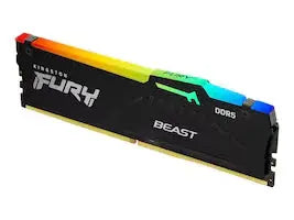 Kingston FURY Beast RGB EXPO 16GB DDR5 6000MT/s Memory Black  Microcenter India