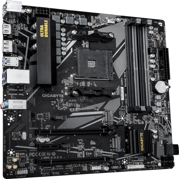 Gigabyte B550M DS3H R2 Motherboard
- Microcenter India.